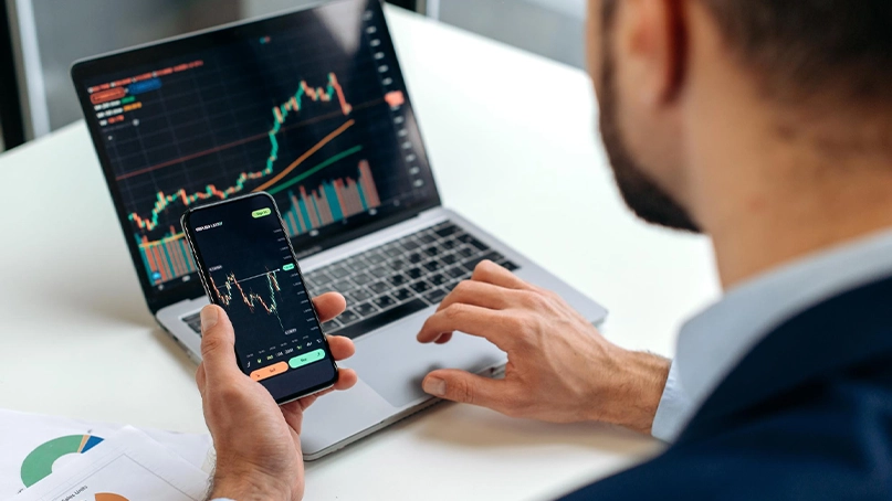 Interface de trading Aube Luxavor